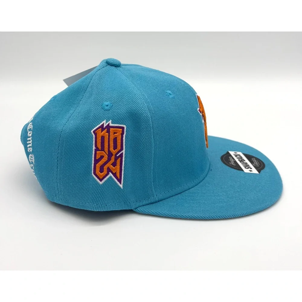 Headgear Classics LA KB24 Youth Snapback Hat Light Blue